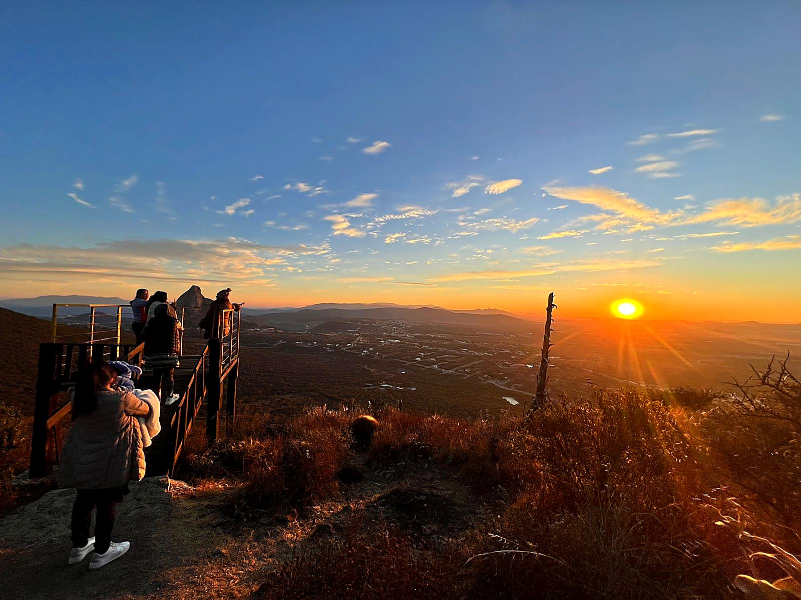 Mirador al atardecer